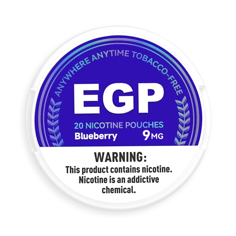 EGP Slim 9mg Blueberry chính hãng tại Engu Pouches, sản phẩm nicotine pouch chất lượng, giao hàng toàn quốc siêu nhanh